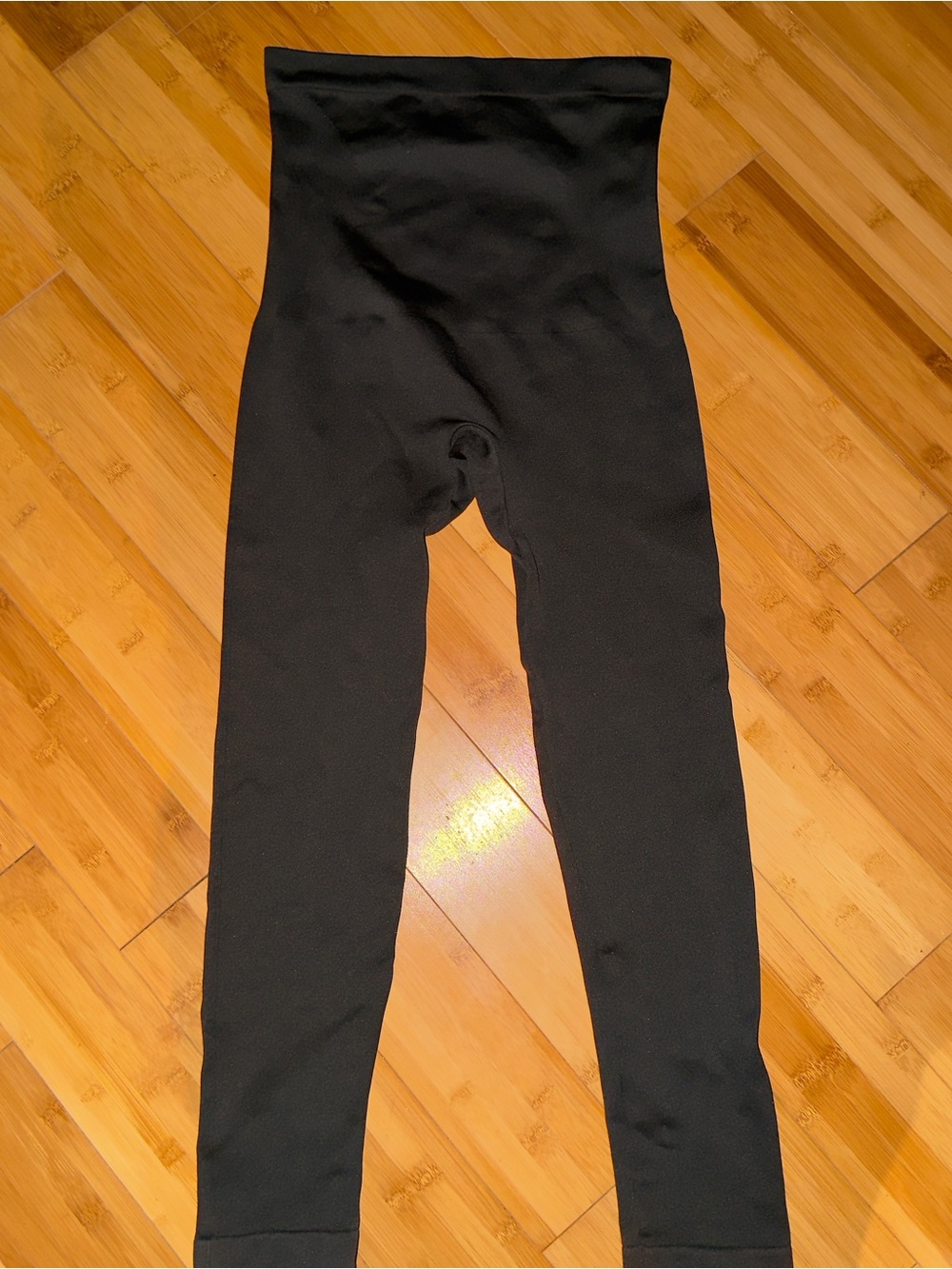 Essentials Black High-Waist Leggings